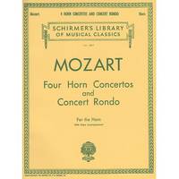 G. Schirmer - W.A. Mozart - Four Horn Concertos voor F-hoorn