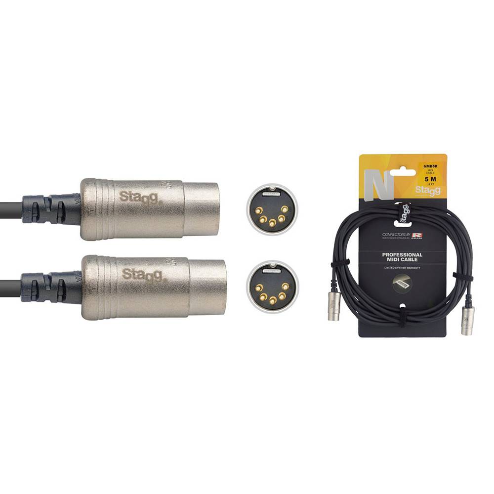 Stagg NMD5R Midi REAN kabel