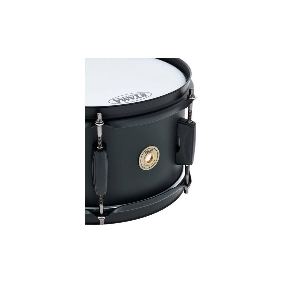 Tama BST1055MBK Metalworks Black Steel snaredrum 10 x 5.5 inch