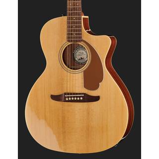 Fender Newporter Player Natural elektrisch-akoestische westerngitaar