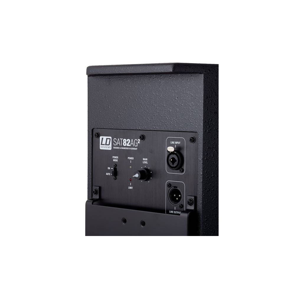 LD Systems SAT82AG2 actieve installatie luidspreker 8 inch zwart