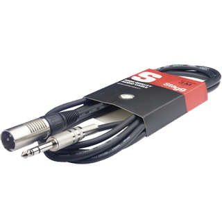 Stagg SAC6PSXM verloopkabel Jack naar XLR M