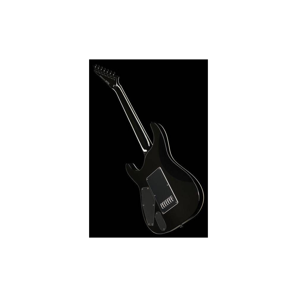 ESP LTD Deluxe MH-1007ET Evertune Black 7-snarige gitaar