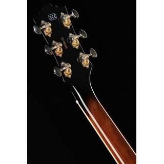 Guild Aristocrat HH Trans Black Burst elektrische gitaar met chambered body