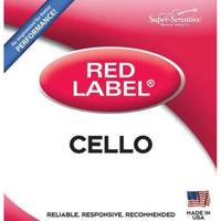 Super Sensitive Strings 6116 Red Label Cello A losse A-snaar voor 4/4-formaat cello met soft tension