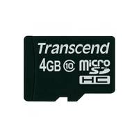 Transcend 4GB MicroSDHC Class 10 geheugenkaart