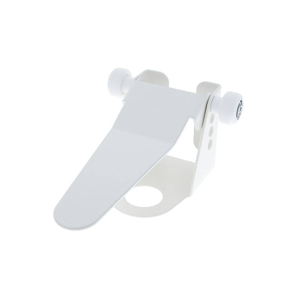 Konig & Meyer 80398 houder met hendel voor desinfectiemiddel 28 mm (wit)