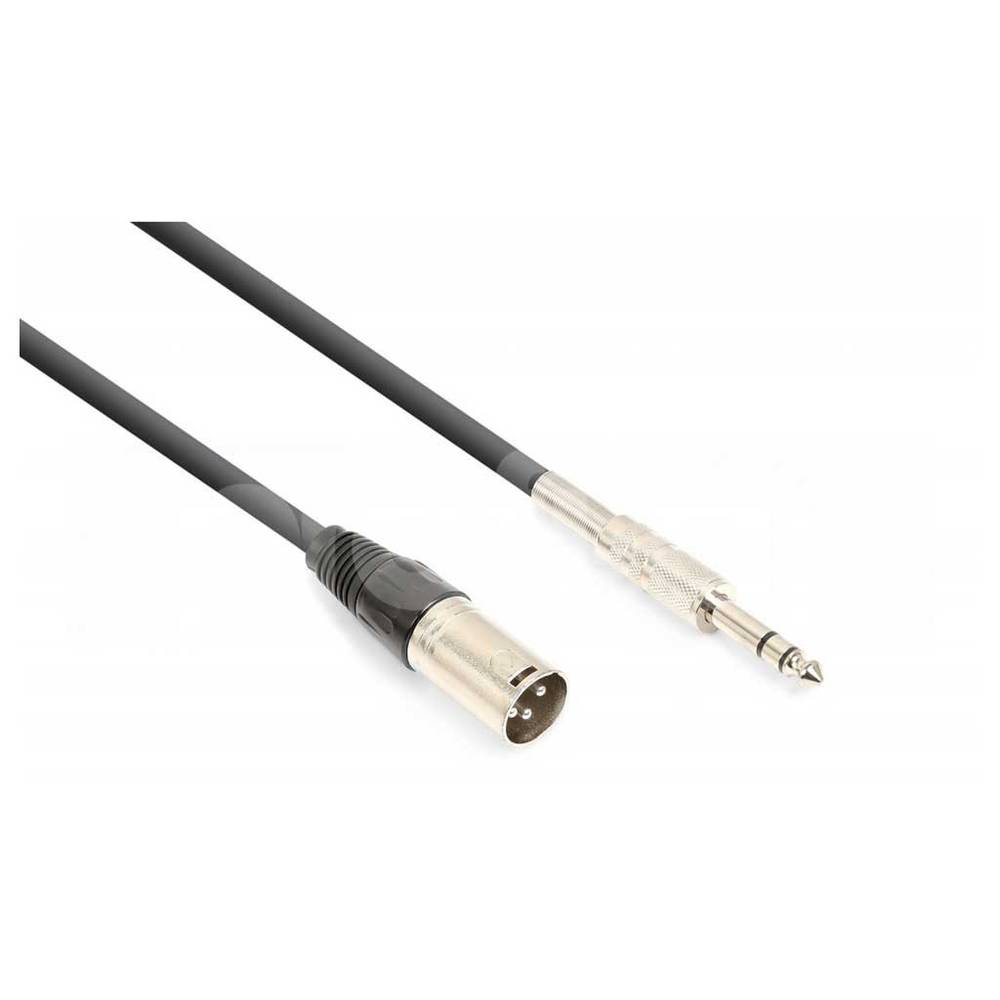 Vonyx CX316-3 Jack M naar XLR M kabel