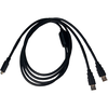 Sound Devices MX-USBY USB-C - 2x USB-A Y-kabel