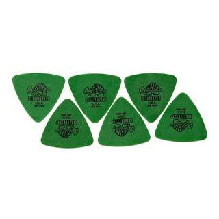 Dunlop 431R88 Tortex Triangle .88mm plectrum groen