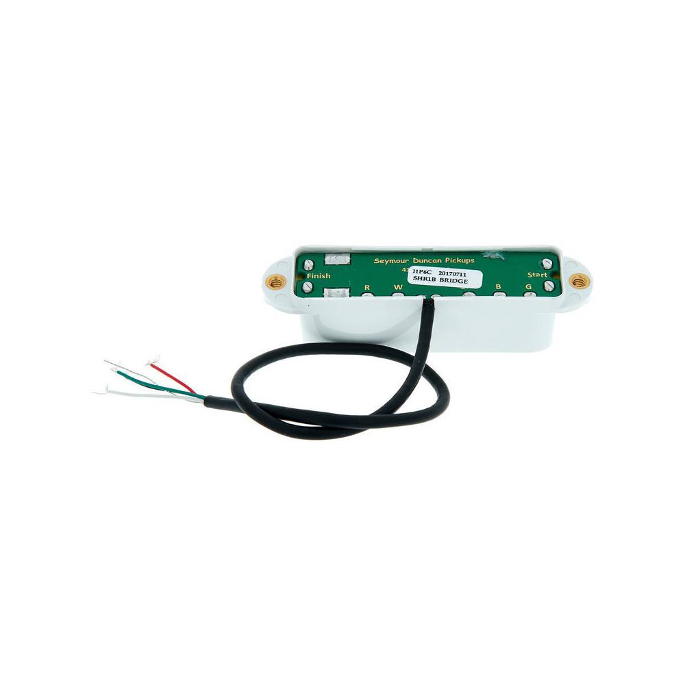 Seymour Duncan SHR-1B-W Hot Rails for Strat (White)