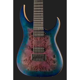 Schecter Keith Merrow KM-7 MK-III Artist Blue Crimson 7-snarige elektrische gitaar