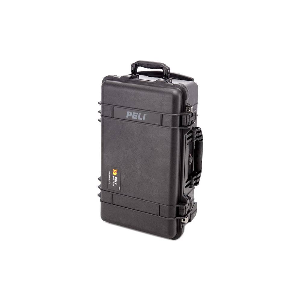 Peli 1510 BKF trolley zwart met schuim 501x279x193 mm