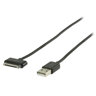 Valueline iPhone kabel zwart 1 meter