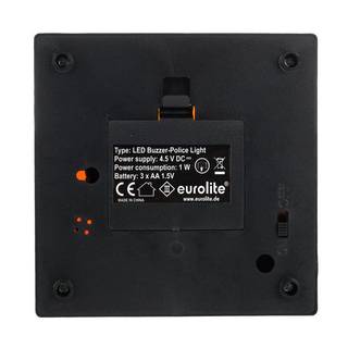 Eurolite LED Buzzer-police rood licht