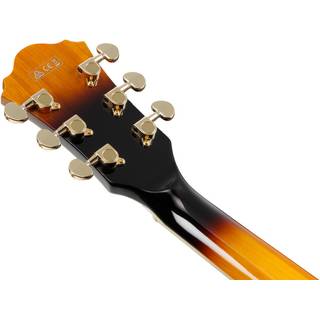Ibanez Artcore Expressionist AS93FM Antique Yellow Sunburst semi-akoestische gitaar
