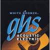 GHS WB-L White Bronze snarenset voor akoestische gitaar