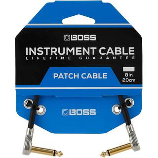 Boss BPC-8 patchkabel met Slimline pancake pluggen 20cm