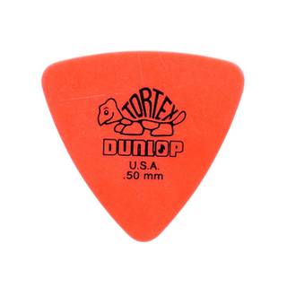 Dunlop Tortex Triangle .50mm plectrum rood