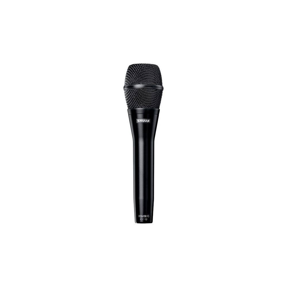 Shure KSM9HS handheld condensator zangmicrofoon zwart