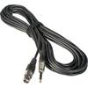 JB systems 7-0066 verloopkabel XLR female - jack male TS 10m