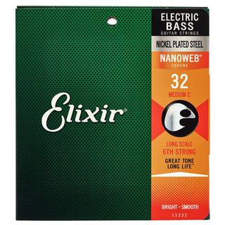 Elixir 15332 Nanoweb Custom String Medium C 032