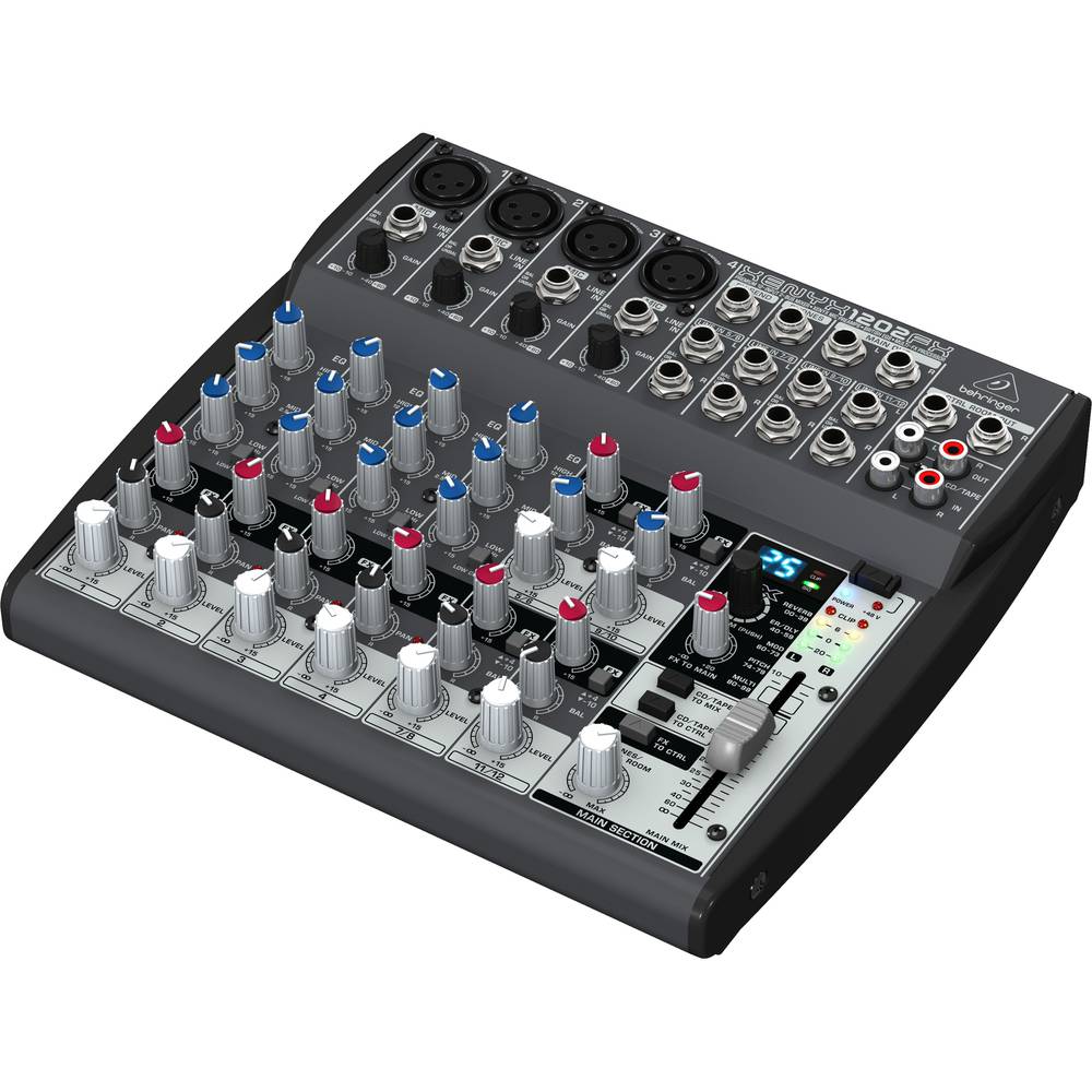 Behringer XENYX 1202 FX PA mixer kopen? InsideAudio