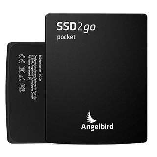 Angelbird SSD2go pocket black 128GB