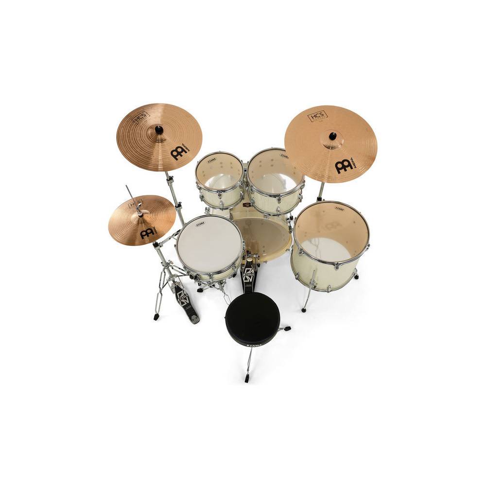 Tama IE50H6W-VWS Imperialstar Vintage White Sparkle 5d. drumstel