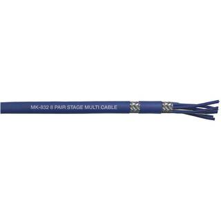 DAP MK-832 8 parige dubbel afgeschermde signaalkabel per meter