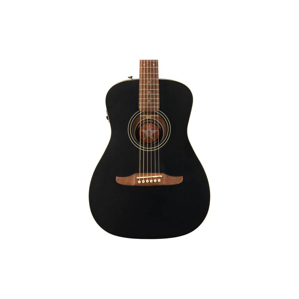 Fender Joe Strummer Campfire Signature Matte Black WN elektrisch-akoestische westerngitaar