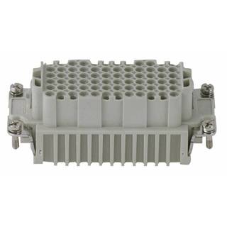 DAP multicore insert zonder contacten 72 pins female