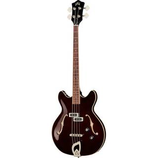 Guild Newark St. Collection Starfire I Bass Vintage Walnut semi-akoestische basgitaar