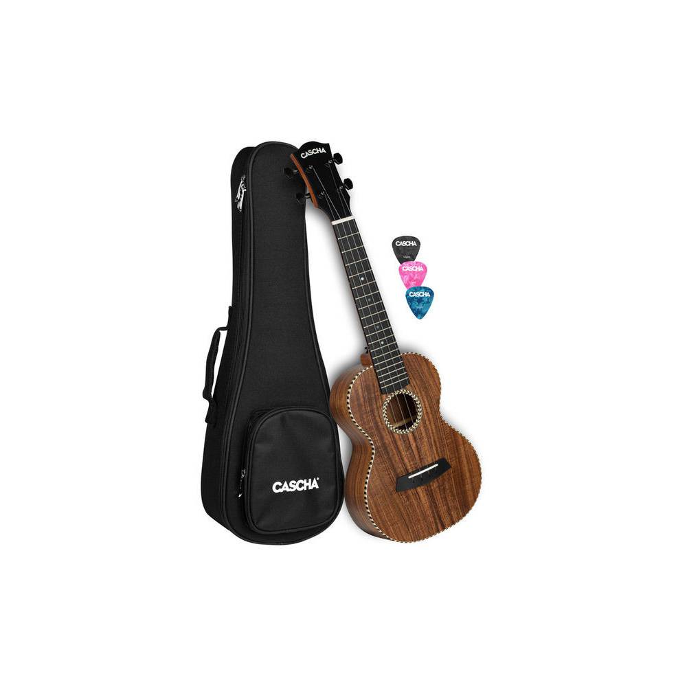 Cascha HH 2310 all solid acacia concert ukelele