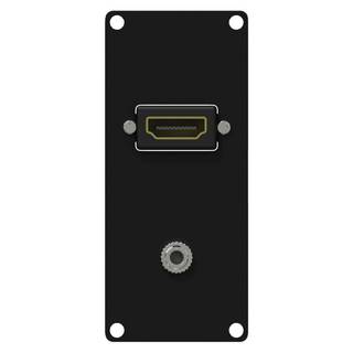 Caymon CASY152/B HDMI en mini-jack plaatje 1 space
