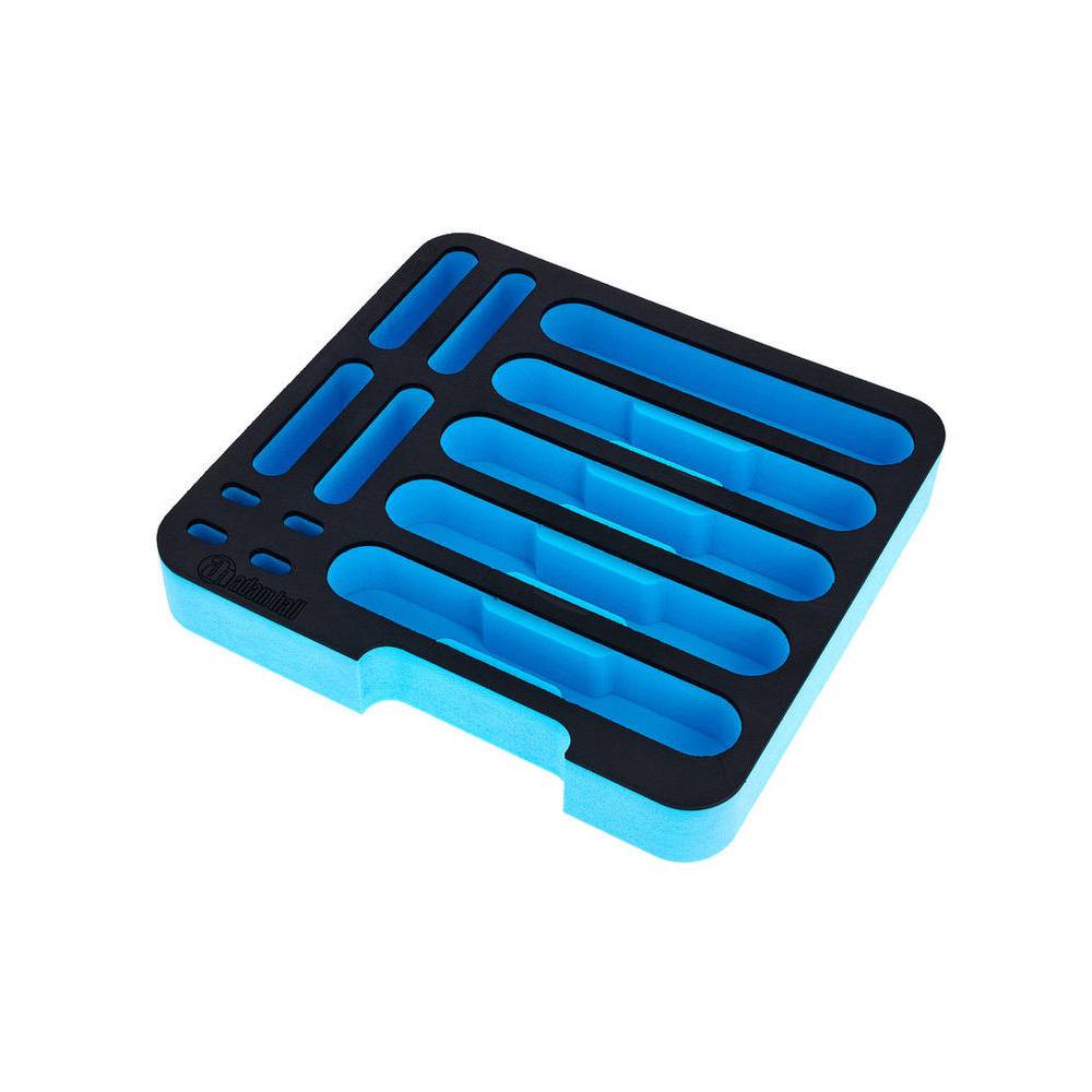 Adam Hall 87402 MI 19 inch schuim inlay voor microfoons & beltpacks