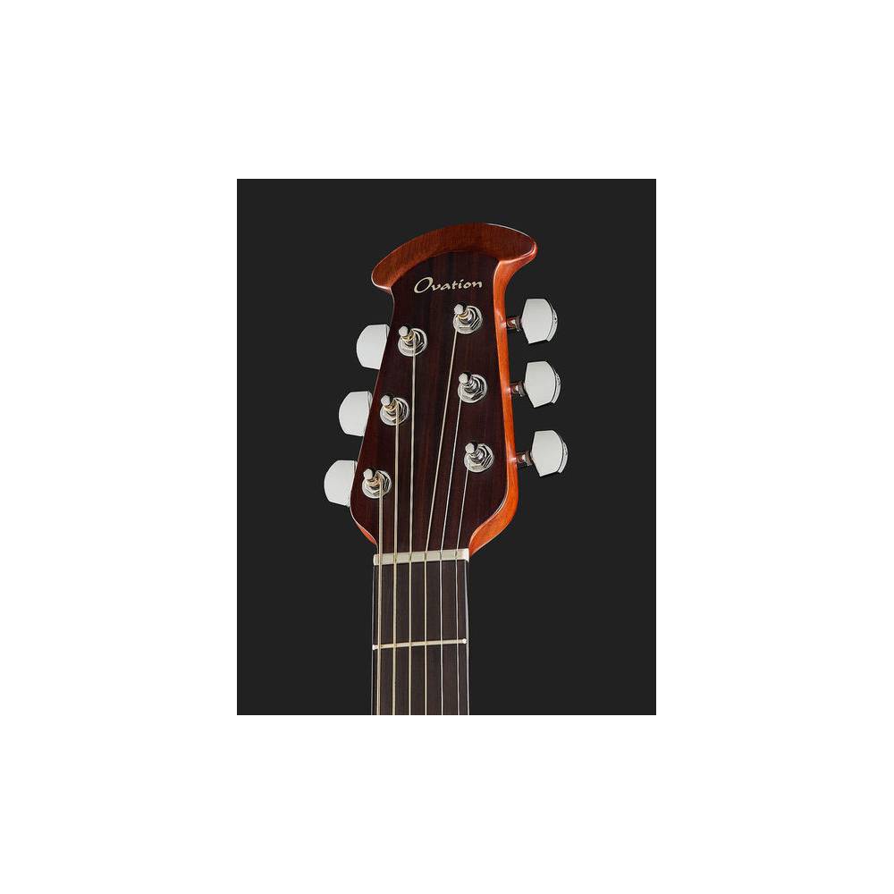 Ovation CE44-RRB Celebrity Elite Mid Depth Reverse Red Burst elektrisch-akoestische westerngitaar