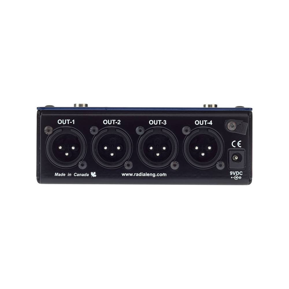 Radial 4-Play Multi-Output DI Box