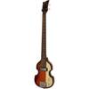Hofner Shorty Violin Bass CT Vintage Sunburst elektrische basgitaar met gigbag
