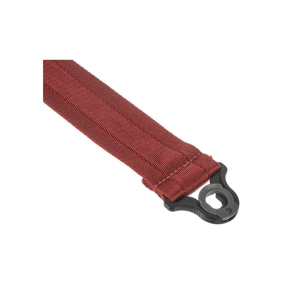 D'Addario 50BAL11 auto-lock gitaarband blood red