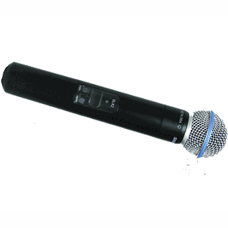 Shure SLX 2-BETA 58 handheld zendermicrofoon