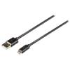 Valueline Lightning USB kabel 3m zwart