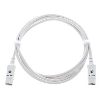Cordial CFD1.8AA-SNOW Intro 5-pins DIN MIDI kabel 1.8 m - wit