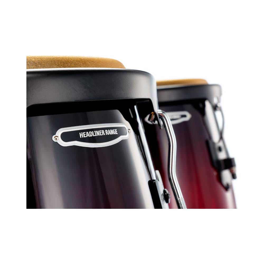 Meinl HC555WRB Headliner 10 Inch 11 Inch Set Wine Red Burst