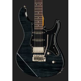 Yamaha Pacifica 612VIIFM Translucent Black elektrische gitaar