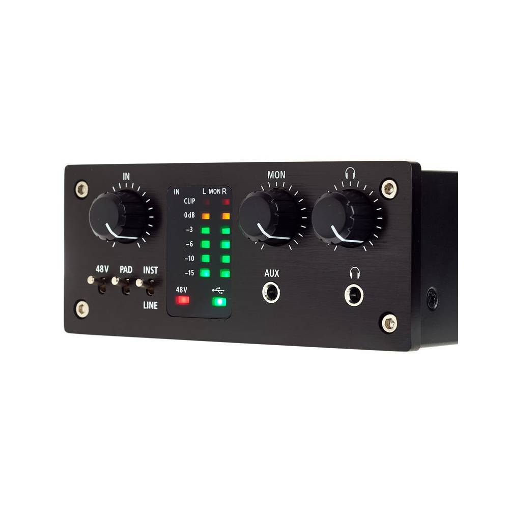 IMG Stageline MX-1IO 1-kanaals USB audio interface