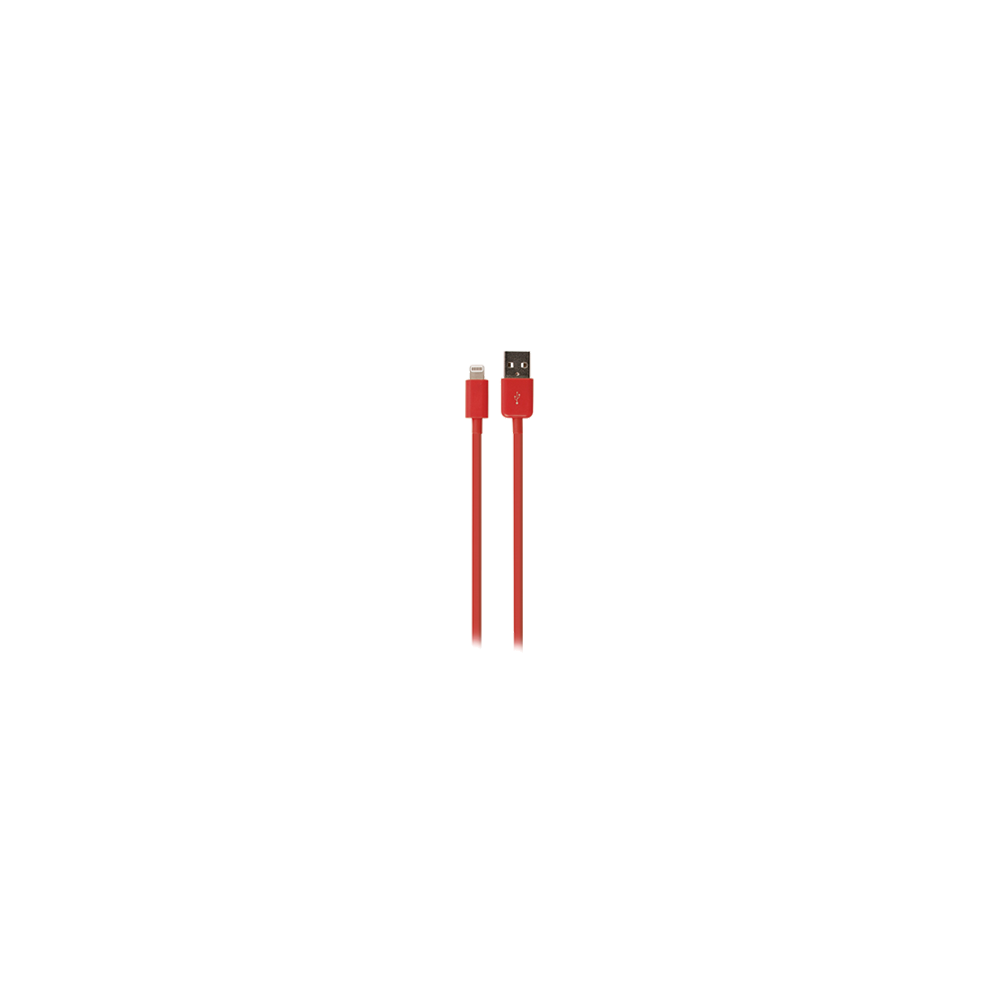 Valueline iPhone lightning kabel rood 1 meter