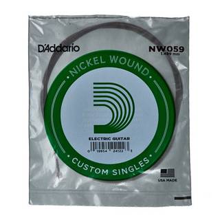 D'Addario NW059 losse snaar voor ak. en elektrische gitaar