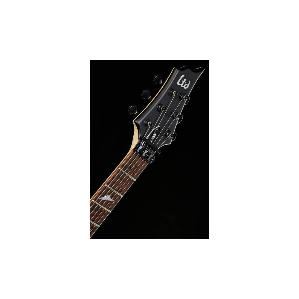 ESP LTD F-200 Black Satin elektrische gitaar