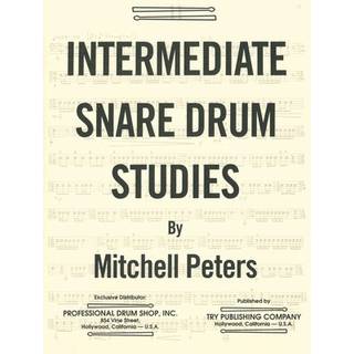 Hal Leonard Intermediate Snare Drum Studies by Mitchell Peters